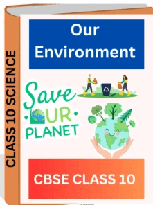Our Environment CBSE CLASS 10 WORKSHEET