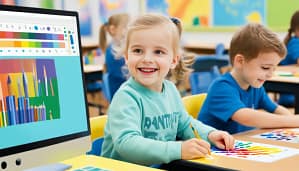 प्राइमरी ग्रेड में MS Paint सीखें