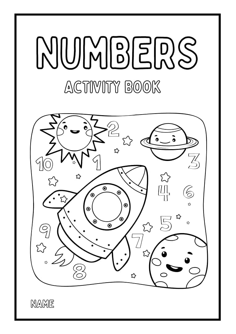 50+ Black White Number Foundations Worksheets : Great Math Skills Builder