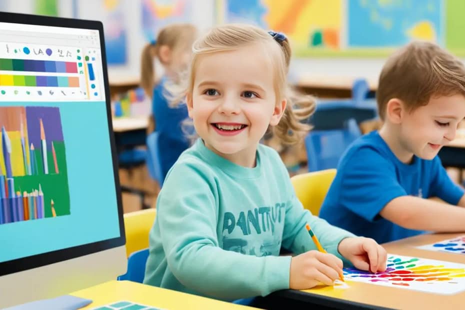 प्राइमरी ग्रेड में MS Paint सीखें