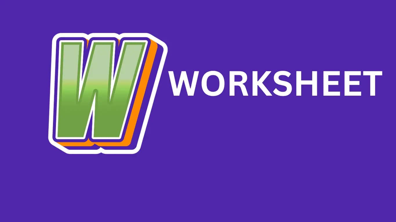 WORKSHEET